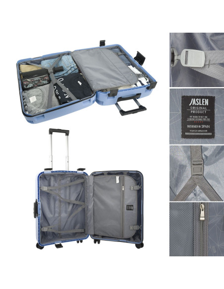 Maleta Grande Orleans Azul Jaslen