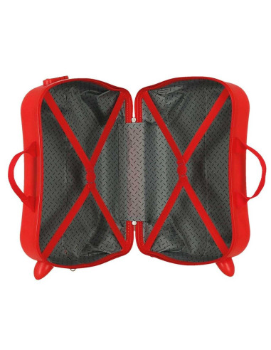 Maleta De Cabina Infantil Mickey Happy Rojo...
