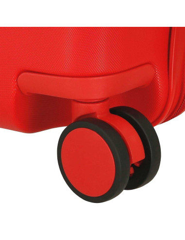 Maleta De Cabina Infantil Mickey Happy Rojo...