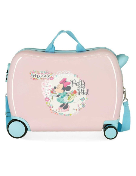 Maleta De Cabina Infantin Minnie Florals Rosa 50X38X20 cms Equipaje De Mano