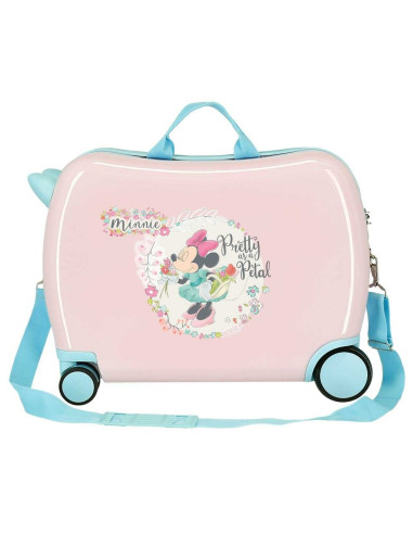 Maleta De Cabina Infantin Minnie Florals Rosa...