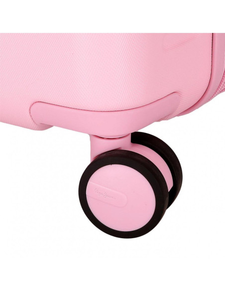 Pepe Jeans Maleta Cabina Rosa Claro