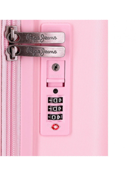 Pepe Jeans Maleta Cabina Rosa Claro