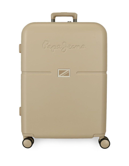 Maleta Mediana 70 cm Pepe Jeans Accent Beige