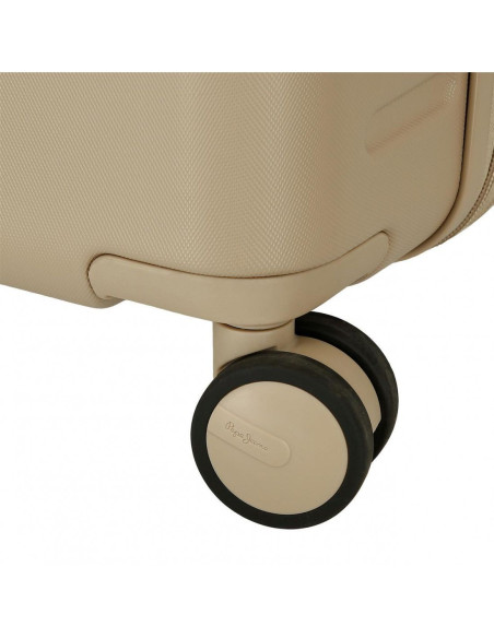 Maleta Mediana 70 cm Pepe Jeans Accent Beige