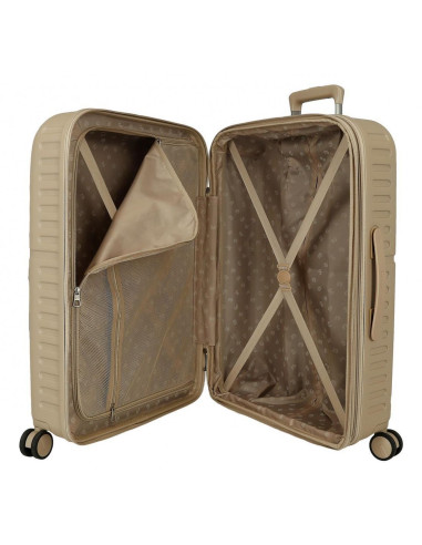 Maleta Mediana 70 cm Pepe Jeans Accent Beige