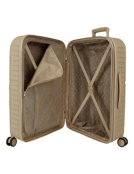 Maleta Mediana 70 cm Pepe Jeans Accent Beige