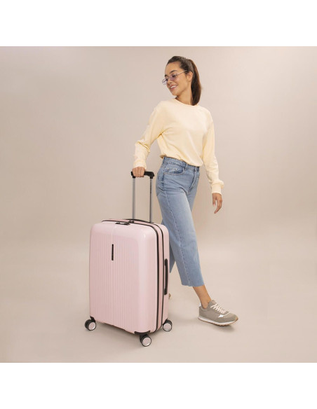 Maleta Mediana Gabol Brooklyn Expandible 45x65x27/30 cm con Cierre TSA