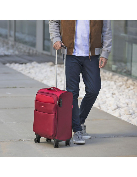 Maleta Cabina Blanda Gabol CLOUD 4 Ruedas – 31L con Cerradura TSA
