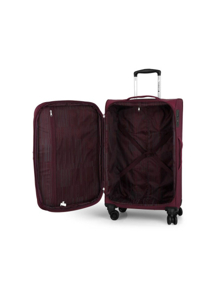 Maleta Mediana Blanda Expandible CLOUD 61L – 4 Ruedas con TSA