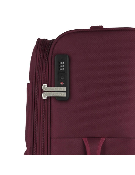 Maleta Mediana Blanda Expandible CLOUD 61L – 4 Ruedas con TSA