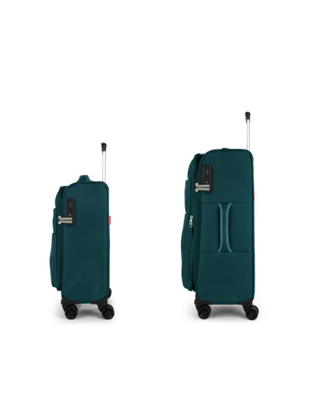 Set de 2 Maletas de Viaje CLOUD – Cabina y Mediana con Cerradura TSA