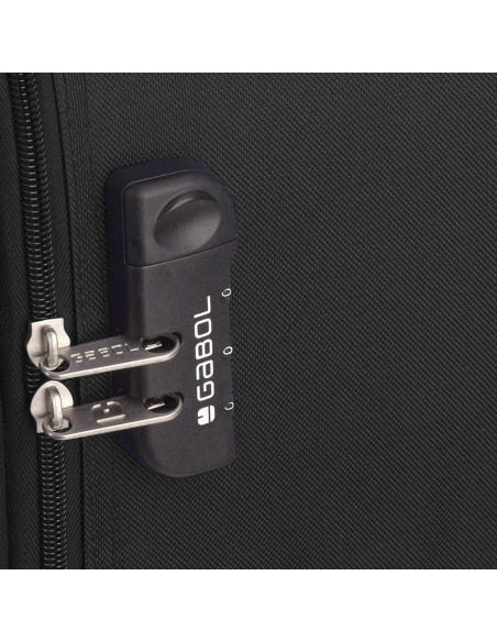 Maleta Cabina Gabol ORBIT Blanda Expandible con 2 Ruedas – Equipaje de Mano