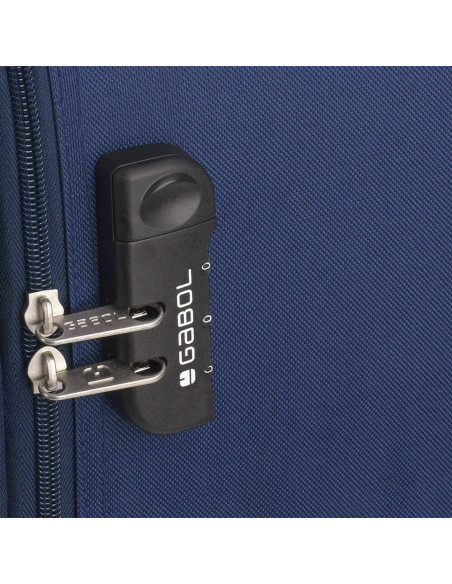Maleta Cabina Gabol ORBIT Blanda Expandible con 2 Ruedas – Equipaje de Mano