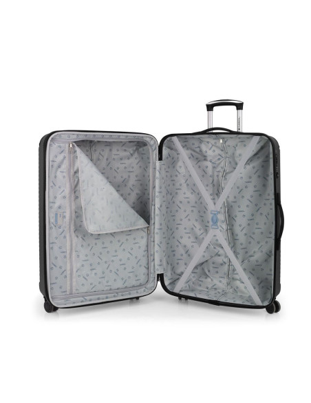 Maleta Grande Gabol Balance XP Rígida Expandible con Cerradura TSA y Ruedas 360º – 77x55x33/35 cm