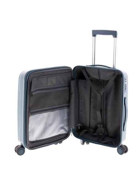 Maleta Cabina Gladiator Polipropileno 50cm Expandible 4 Ruedas TSA Ligera