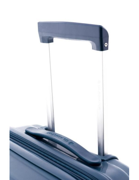 Maleta Cabina Gladiator Polipropileno 50cm Expandible 4 Ruedas TSA Ligera