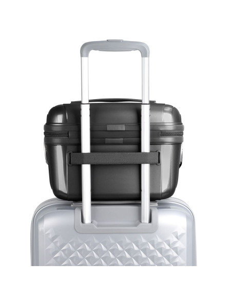 Neceser de Viaje Gabol QUEENS Polipropileno 32x23x19 Ligero con Acople a Maleta 13L