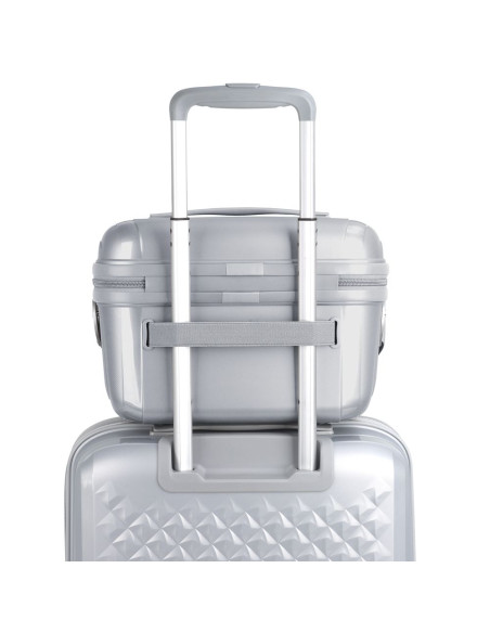 Neceser de Viaje Gabol QUEENS Polipropileno 32x23x19 Ligero con Acople a Maleta 13L