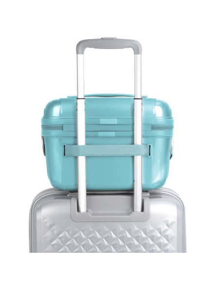 Neceser de Viaje Gabol QUEENS Polipropileno 32x23x19 Ligero con Acople a Maleta 13L