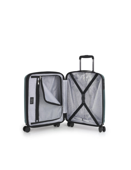 Maleta de Cabina Gabol Radar Expandible 55cm Rígida Policarbonato con Cerradura TSA