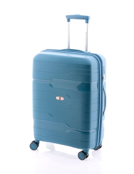 Maleta mediana extensible Boxing 60cm con 4 ruedas y TSA