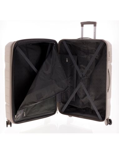 Maleta grande extensible Boxing 70cm con 4 ruedas y TSA