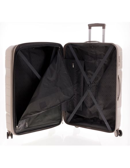 Maleta grande extensible Boxing 70cm con 4 ruedas y TSA