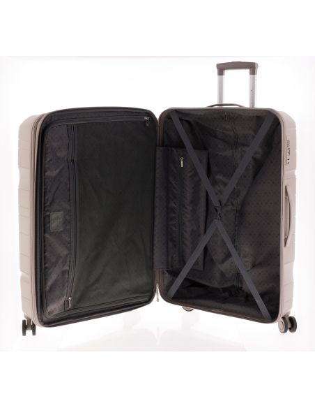 Maleta grande extensible Boxing 70cm con 4 ruedas y TSA