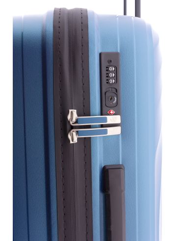 Maleta de mediana ligera y resistente OCEAN 60cm con 4 ruedas y TSA