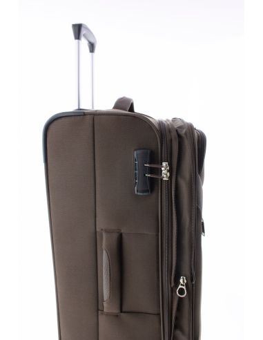 Maleta de mediana extensible 3D 60cm con 4 ruedas
