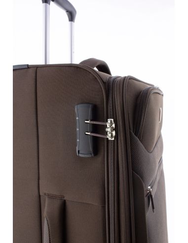 Maleta de mediana extensible 3D 60cm con 4 ruedas