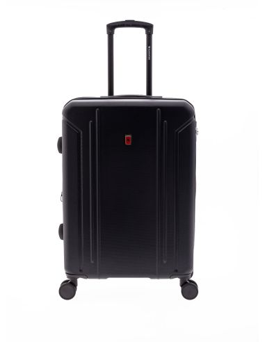 Maleta de mediana ABS extensible TROPICAL con 4 ruedas