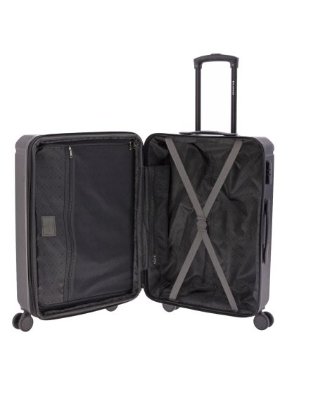 Maleta de mediana ABS extensible TROPICAL con 4 ruedas