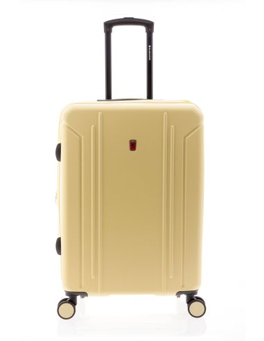 Maleta de mediana ABS extensible TROPICAL con 4 ruedas