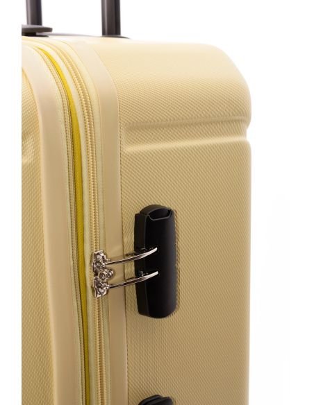 Maleta de grande ABS extensible TROPICAL con 4 ruedas